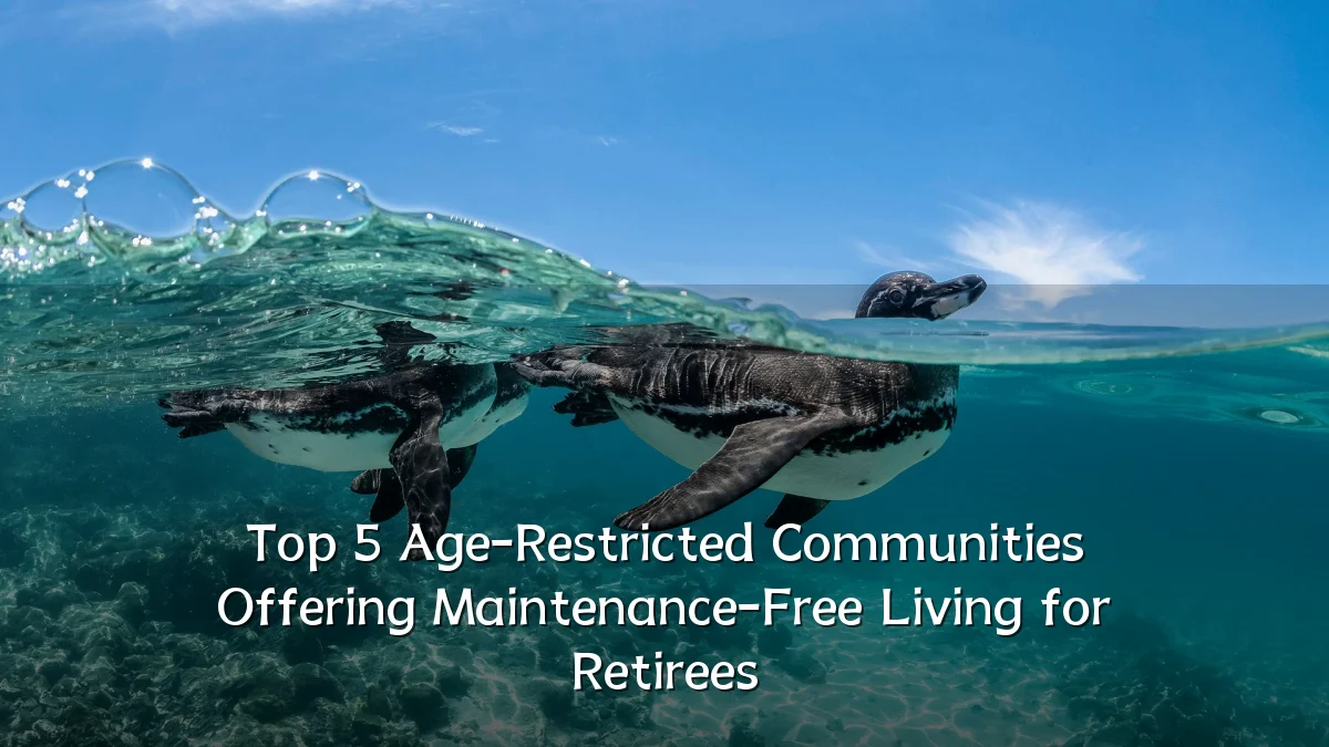 Top 5 Age-Restricted Communities Offering Maintenance-Free Living for Retirees