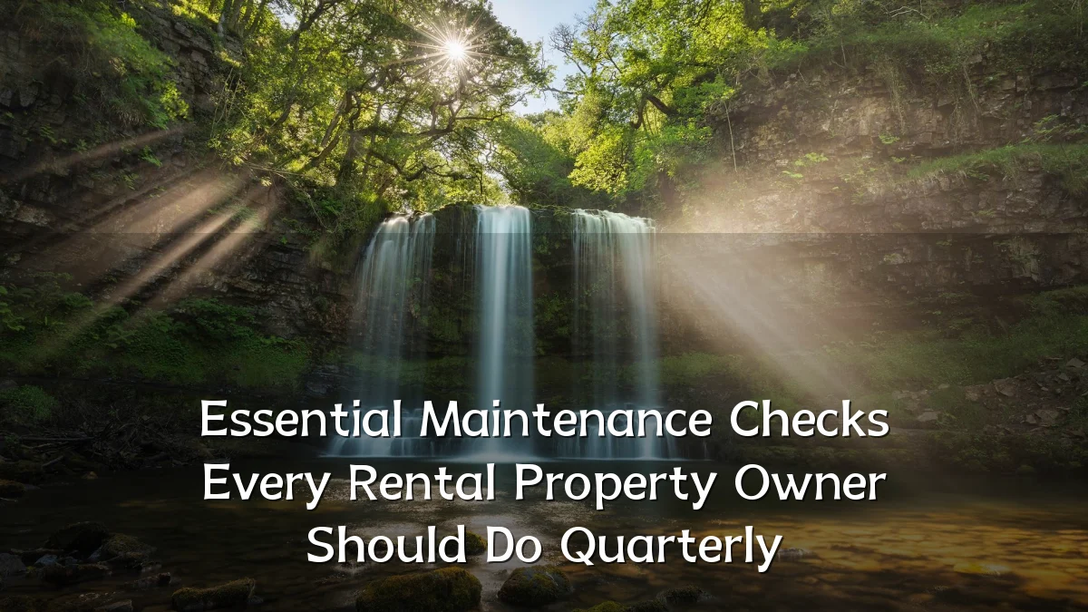 Essential Maintenance Checks Every Rental Property Owner Should Do Quarterly