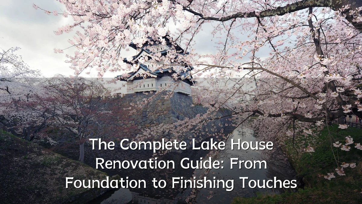 The Complete Lake House Renovation Guide: From Foundation to Finishing Touches
