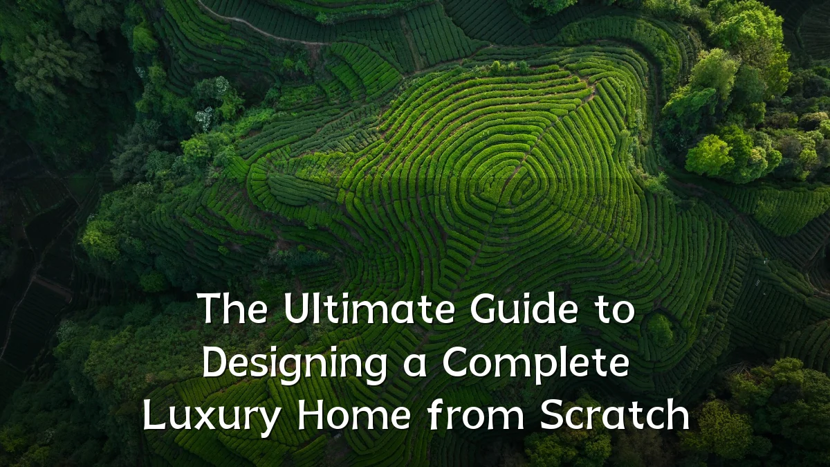 The Ultimate Guide to Designing a Complete Luxury Home from Scratch